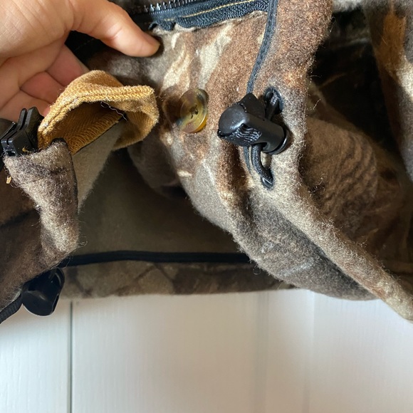 Vintage Woolrich 100% Wool Camo Oversized Men’s Jacket - Picture 10 of 13